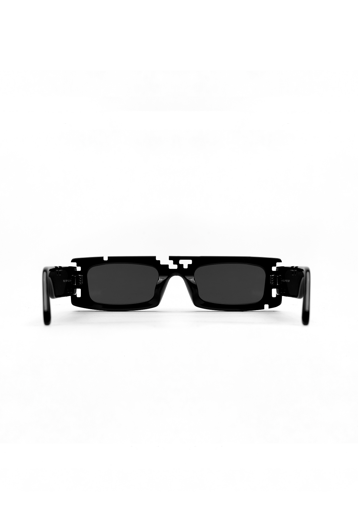 Ashluxe Pixel Cut Sunglasses Black