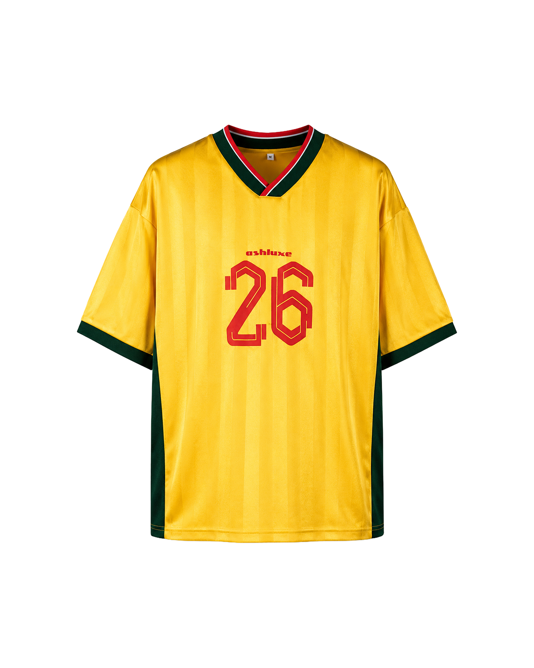 Ashluxe Shadow Stripe Jersey Yellow