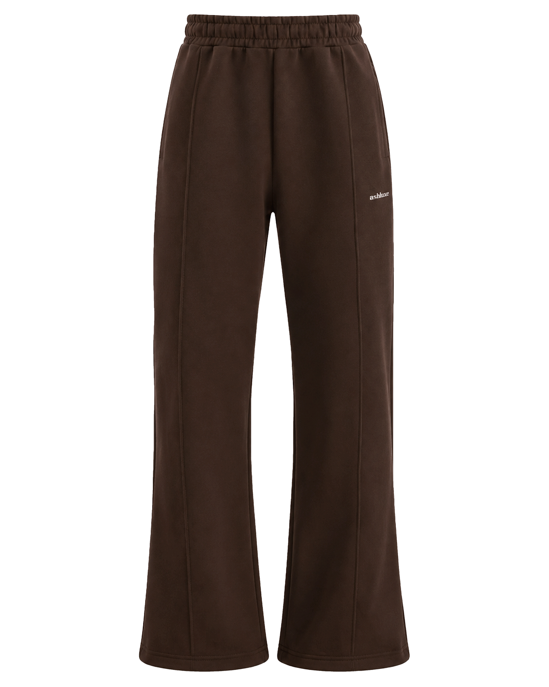 Ashluxe Logo Sweatpants - Chocolate