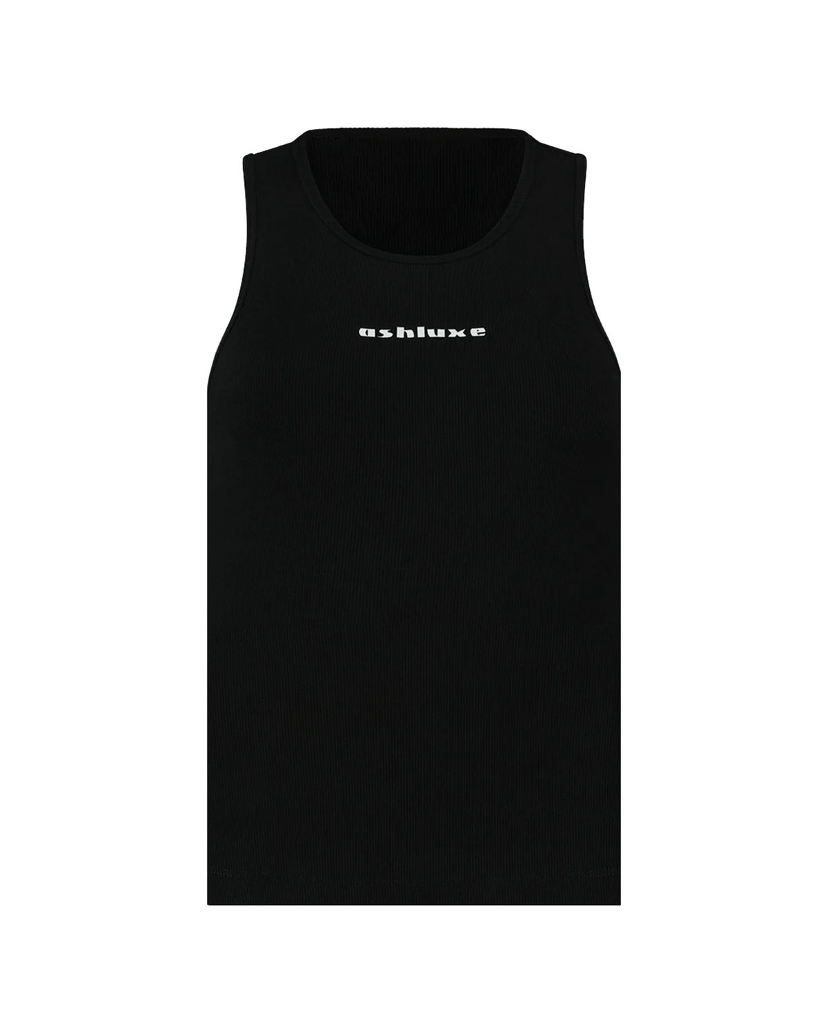 Ash Logo Tank Top - Black