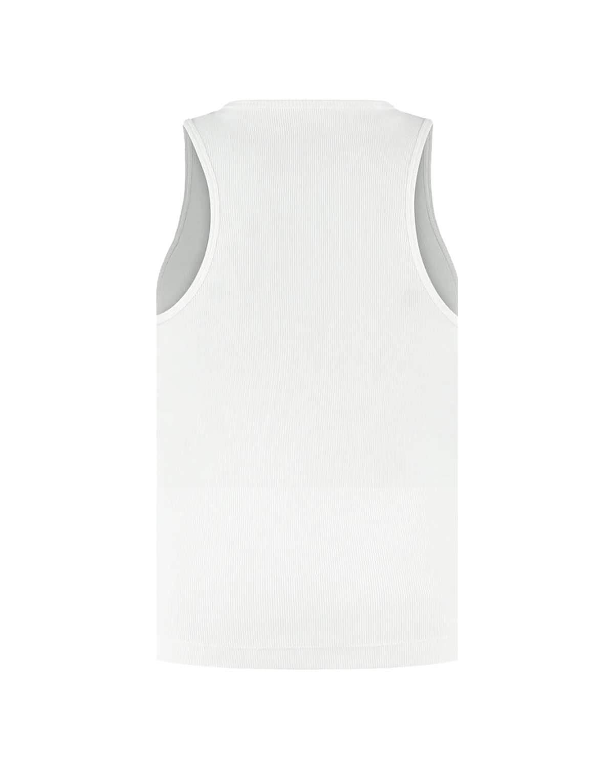 Ash Logo Tank Top - White