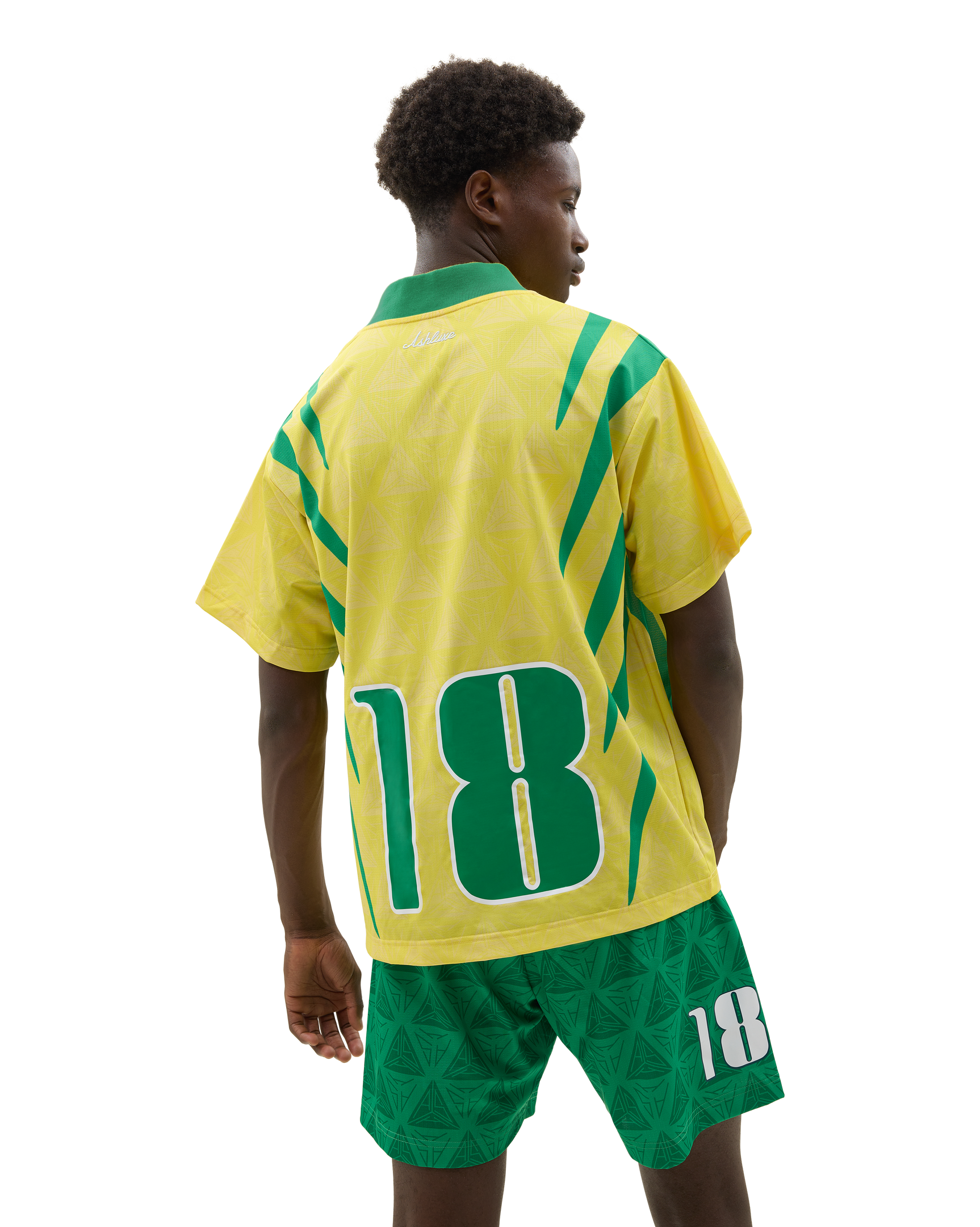 Nigeria X Brazil Football Shirt Yellow