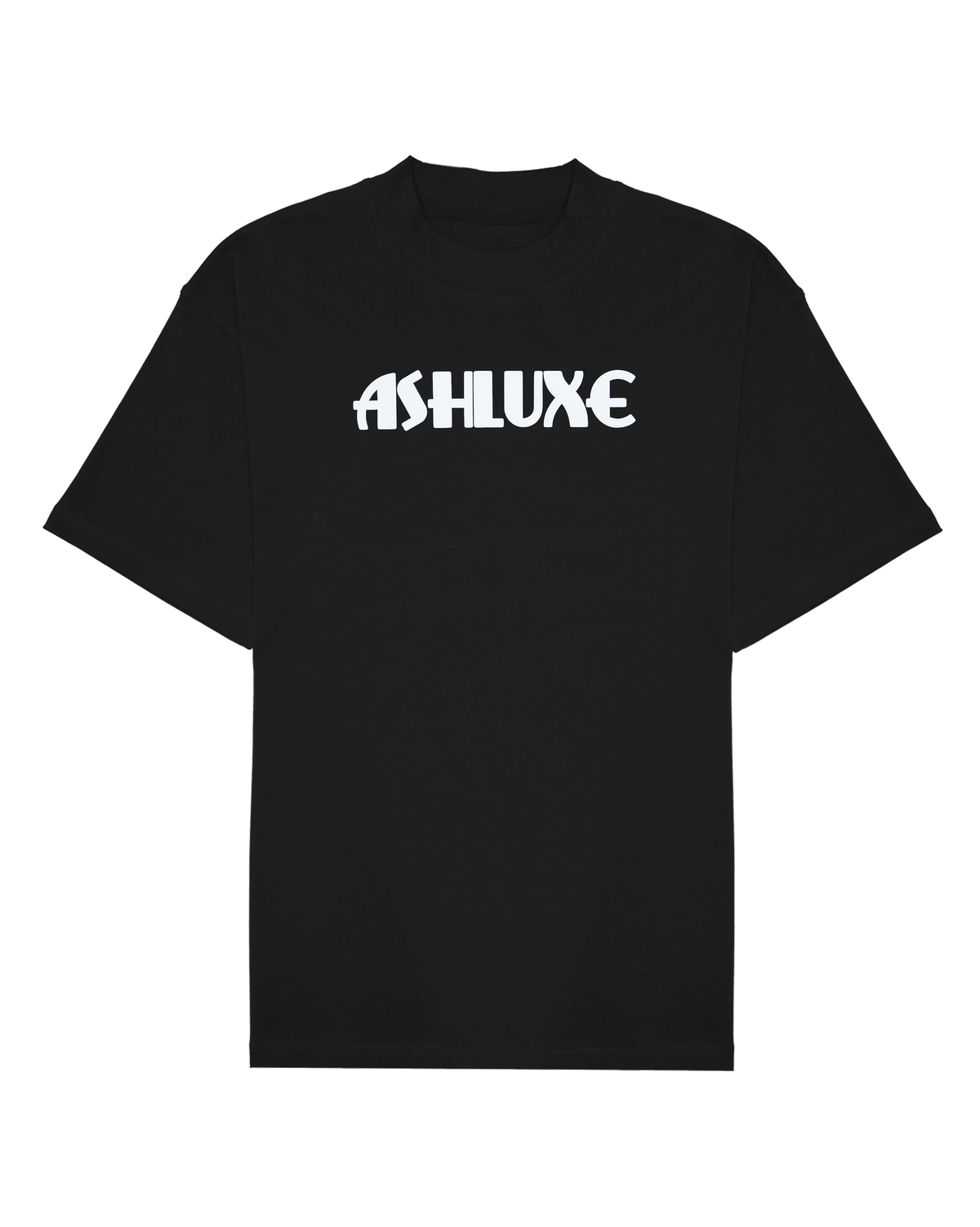 Ashluxe Neo Logo T-shirt Black White