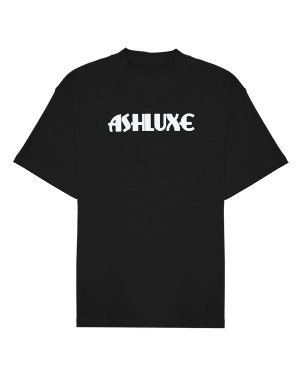 Ashluxe Neo Logo T-shirt Black White