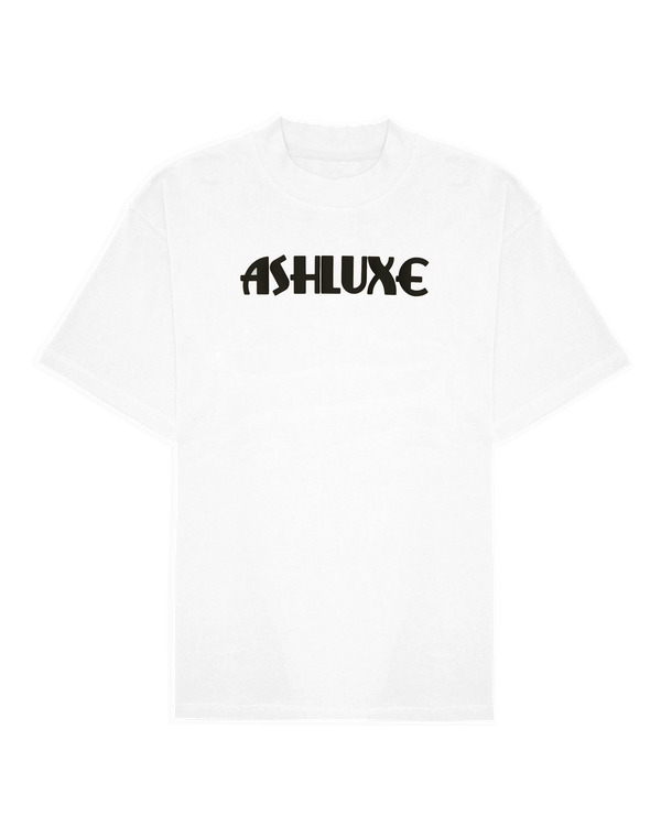 Ashluxe Neo Logo T-shirt  White Black