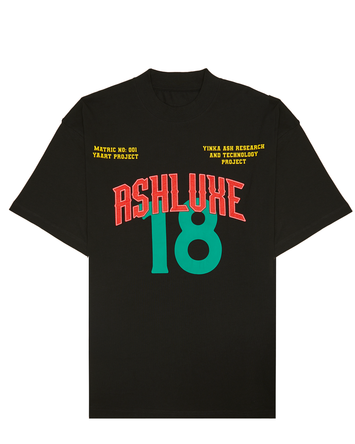 Ashluxe Research T-shirt Black