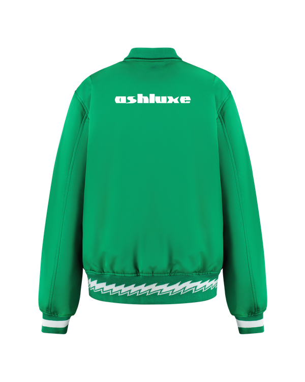 ASHLUXE Bomber Jacket - Green