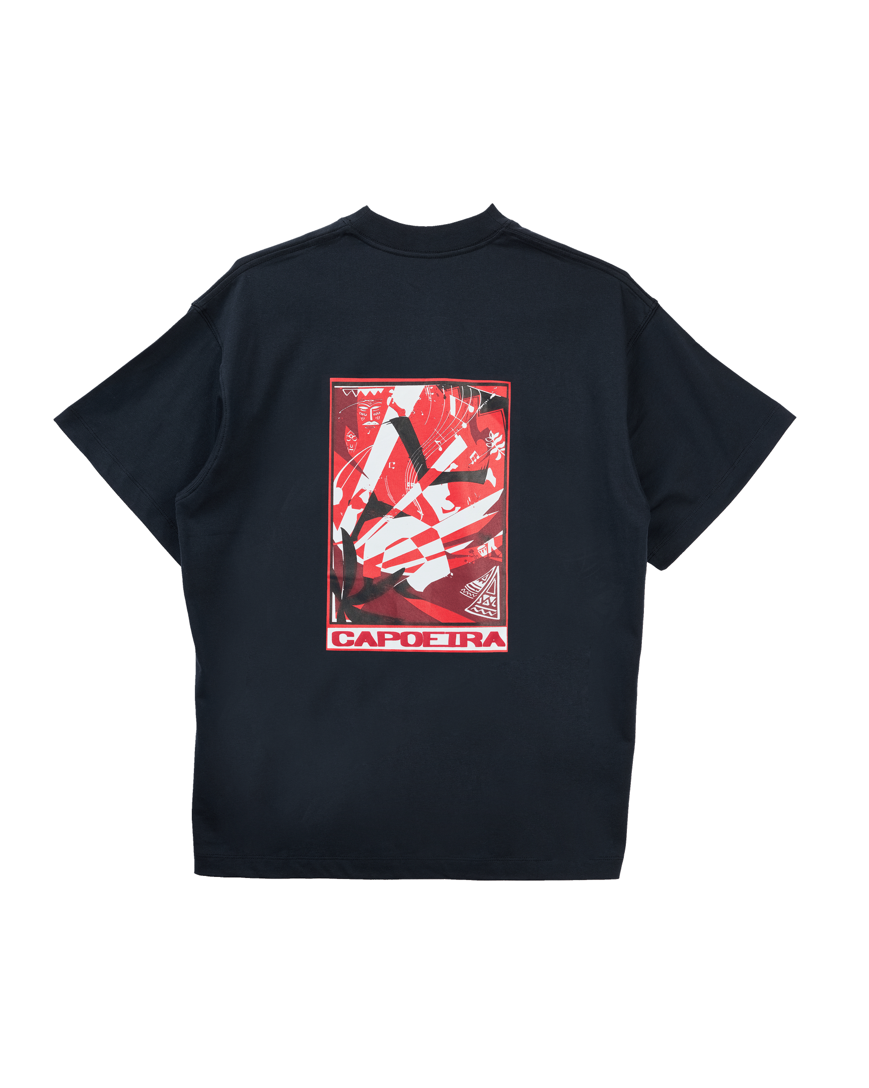 Capoeira Graphic T-shirt Black