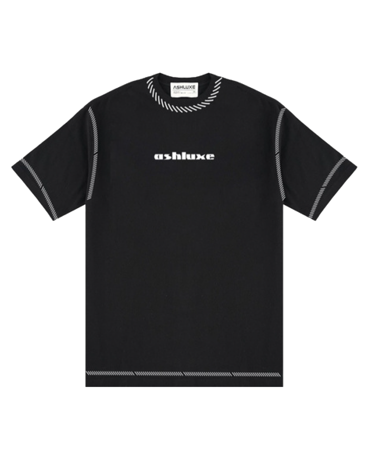 Ashluxe Threaded T-shirt - Black