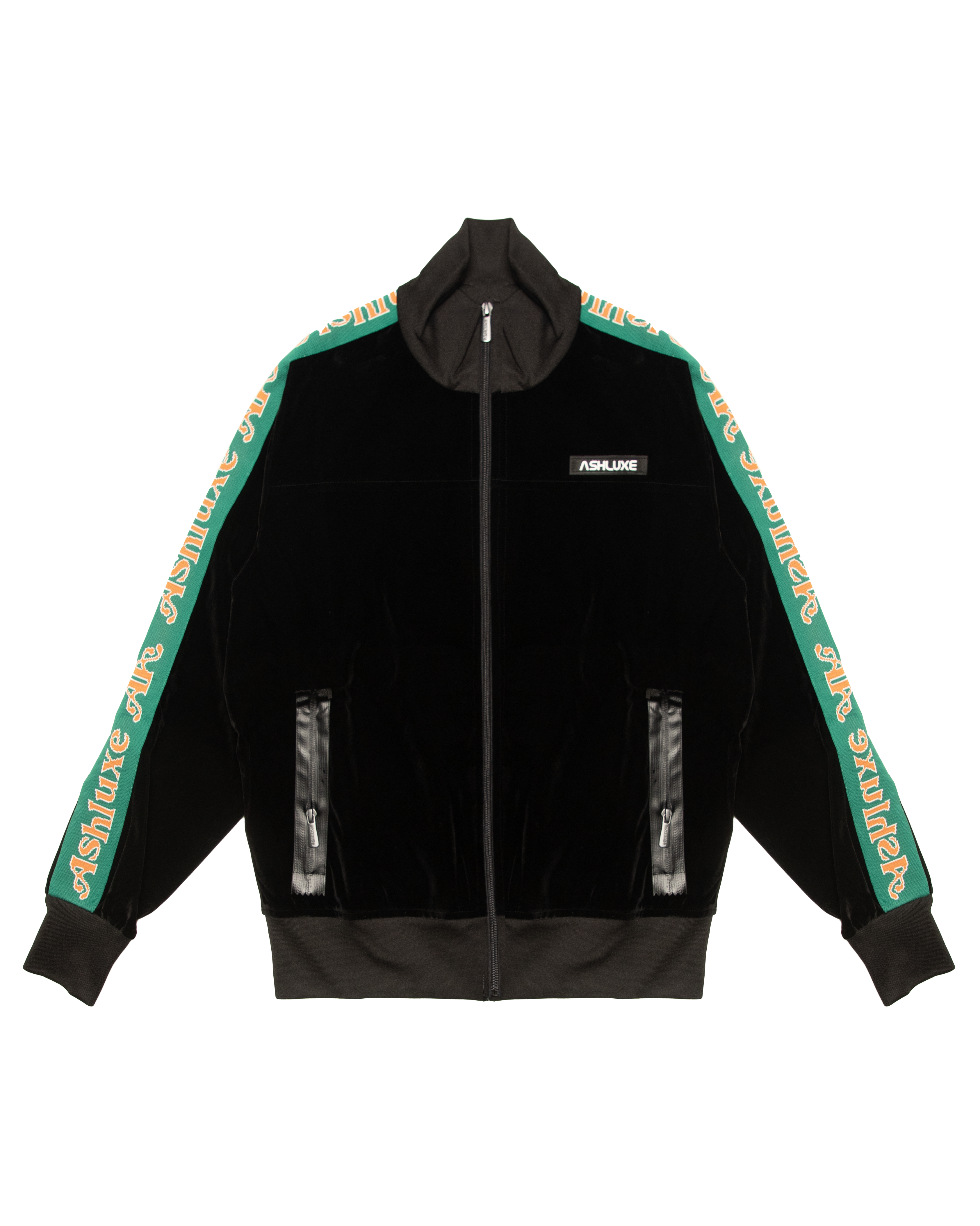 Ashluxe Paradise Track Jacket  Black