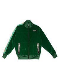 Ashluxe Paradise Track Jacket  Green