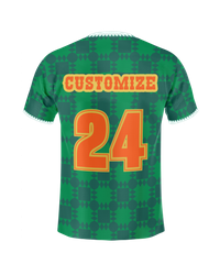 Ashluxe 24 Home Jersey  Customized Green