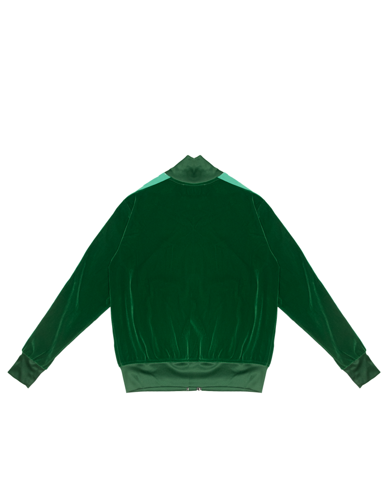 Ashluxe Paradise Track Jacket  Green