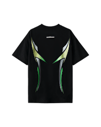 Ashluxe Race Code T-Shirt Black Green