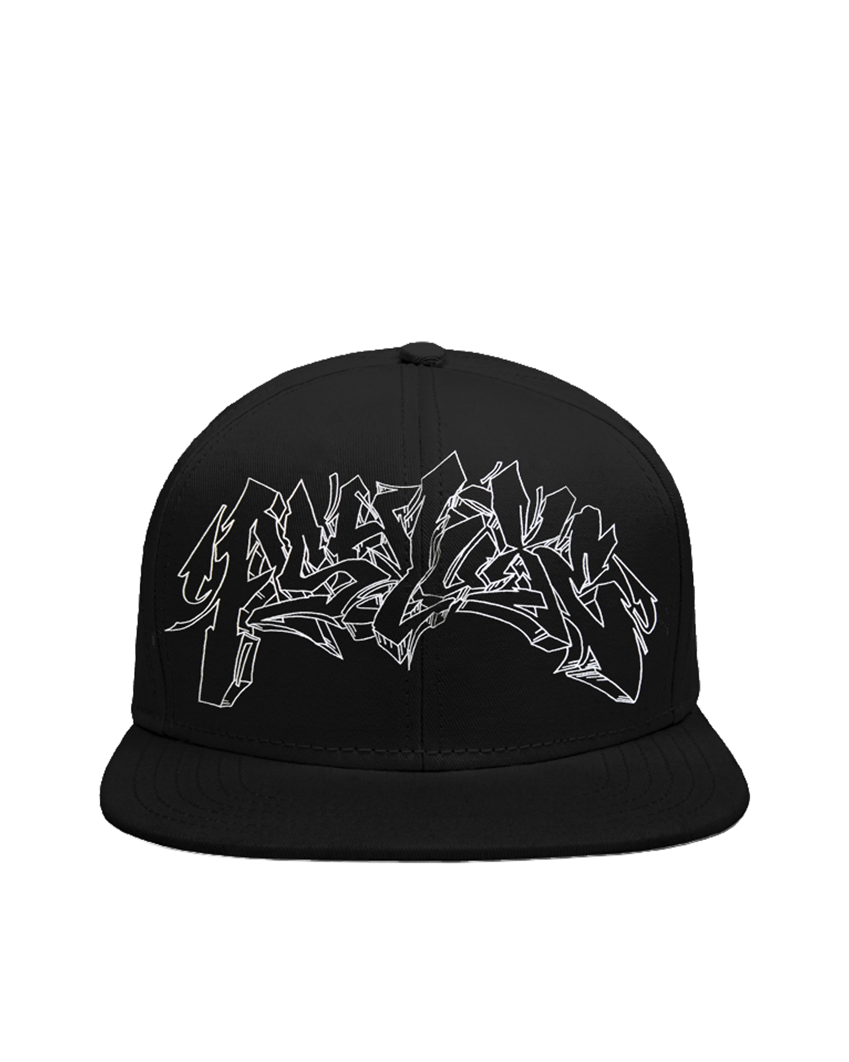 Ashluxe Street Graffiti Cap Black