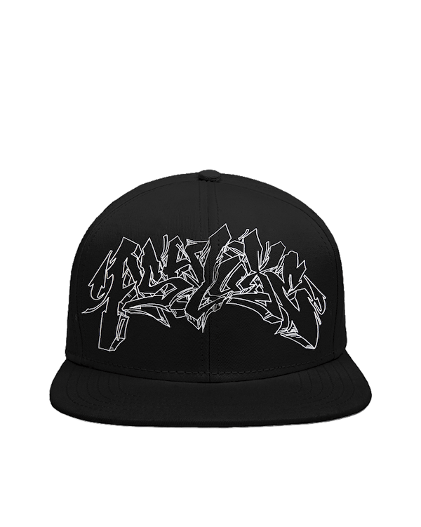 Ashluxe Street Graffiti Cap Black