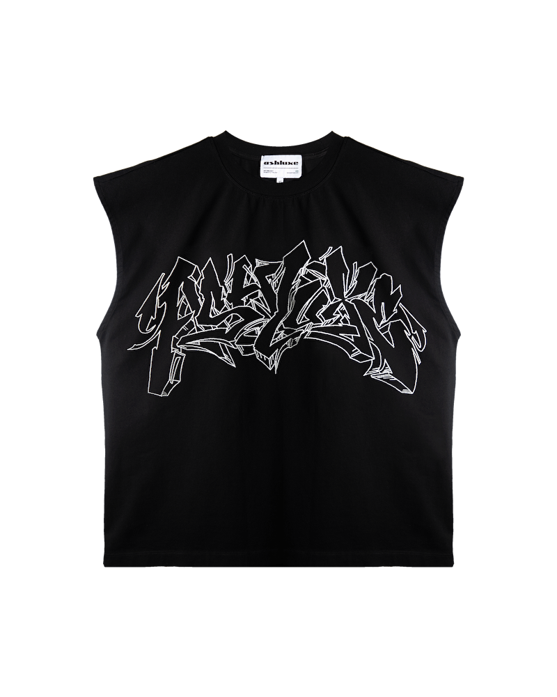 Ashluxe Street Gothic Vest Black