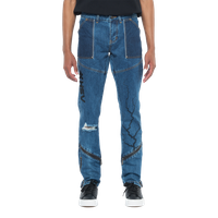 Ashluxe Lightning Denim Pant  Blue