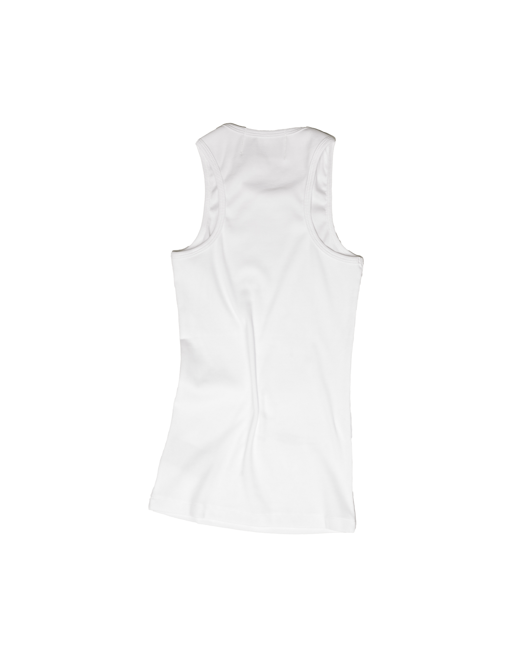 Ashluxe Logo Tank Top - White