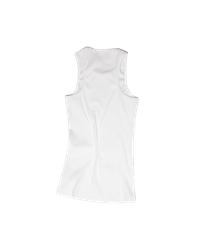 Ash Logo Tank Top - White