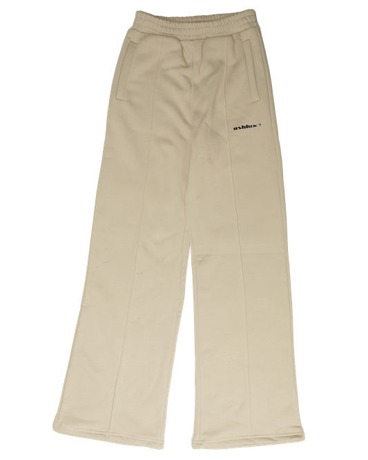 Ashluxe Logo Sweatpants Beige