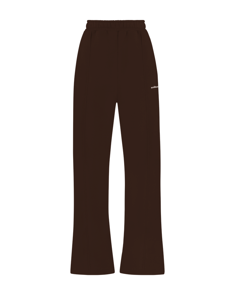 Ashluxe Logo Sweatpants Chocolate