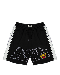 Ashluxe Digital Logo Sweatshort Black