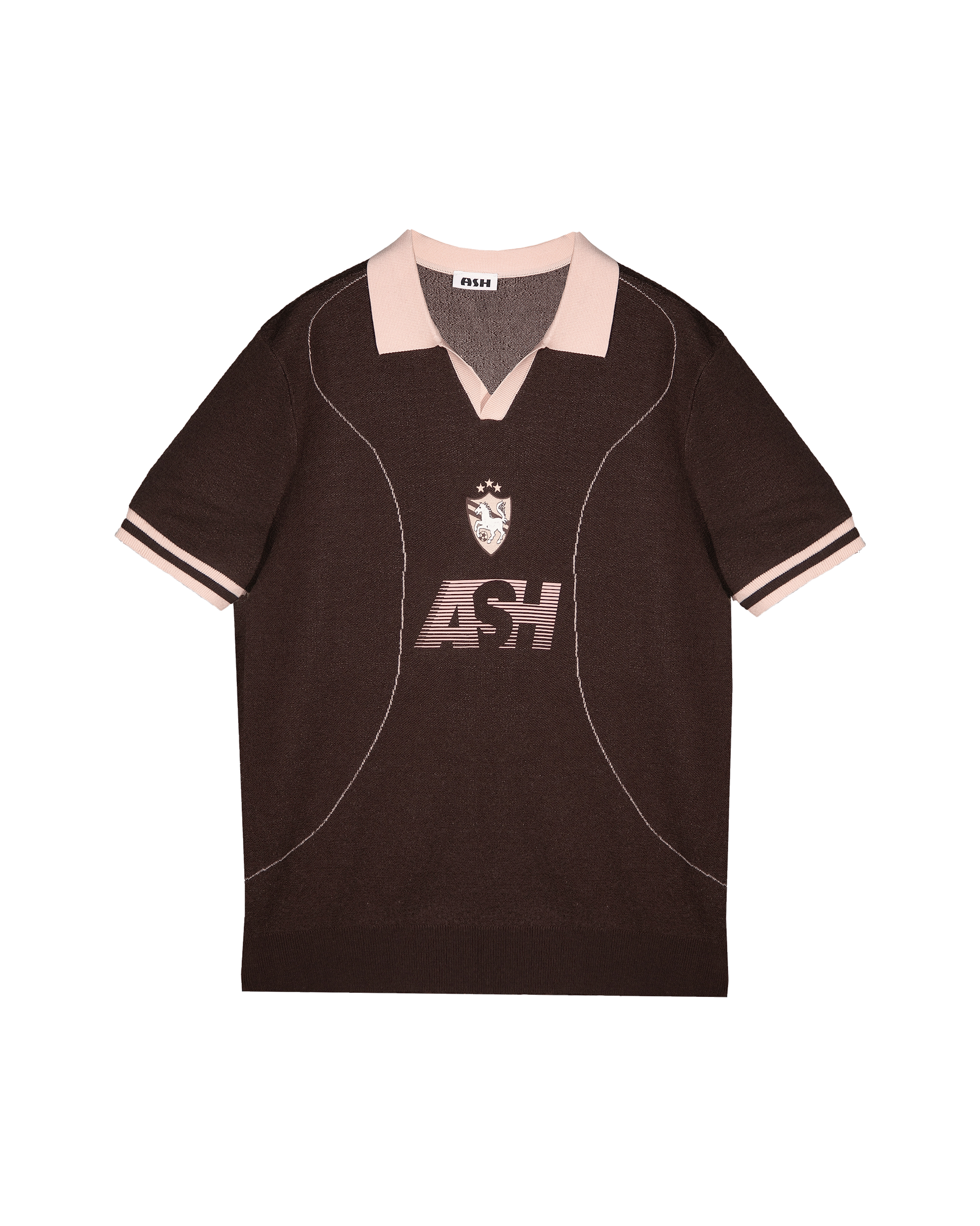 Ashluxe Classic Match Polo Brown