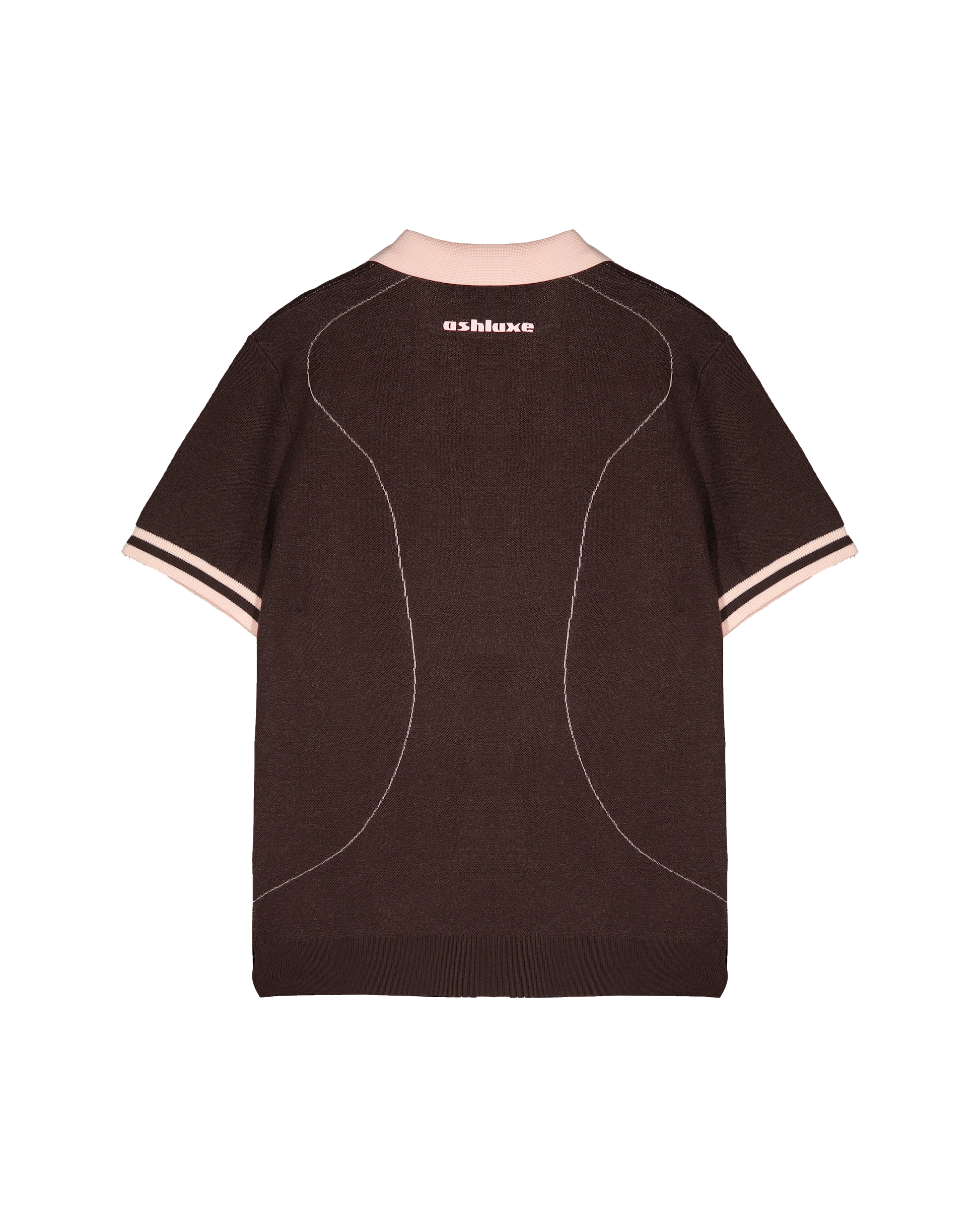 Ashluxe Classic Match Polo Brown