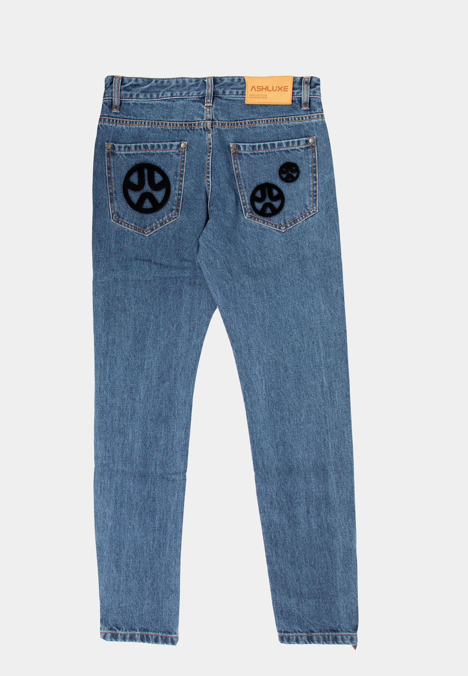Ashluxe Trilogo Denim Pant  Blue