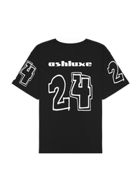 Ashluxe 24 Puff  Tee Black