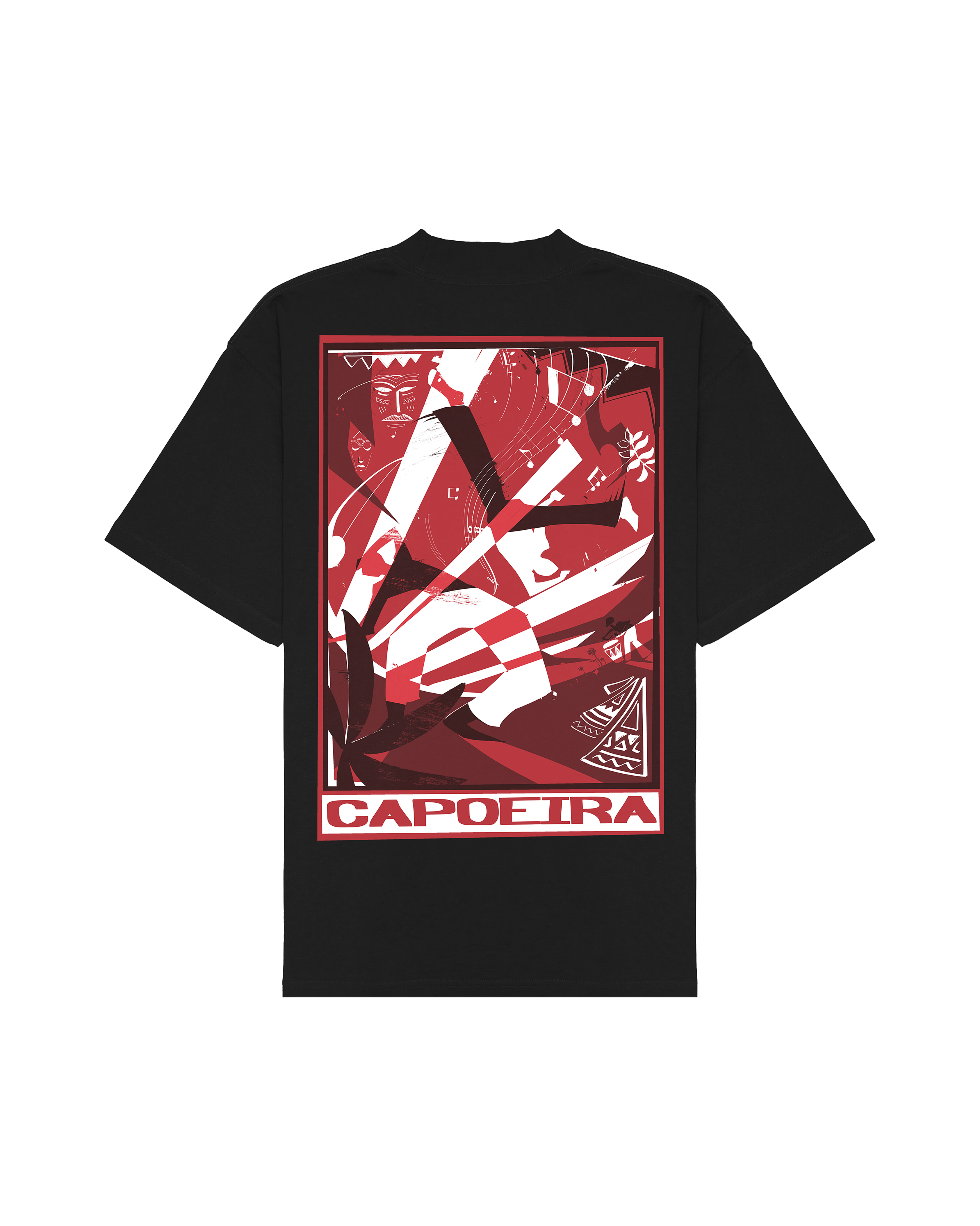 Ashluxe Capoeira Graphic T-shirt Black