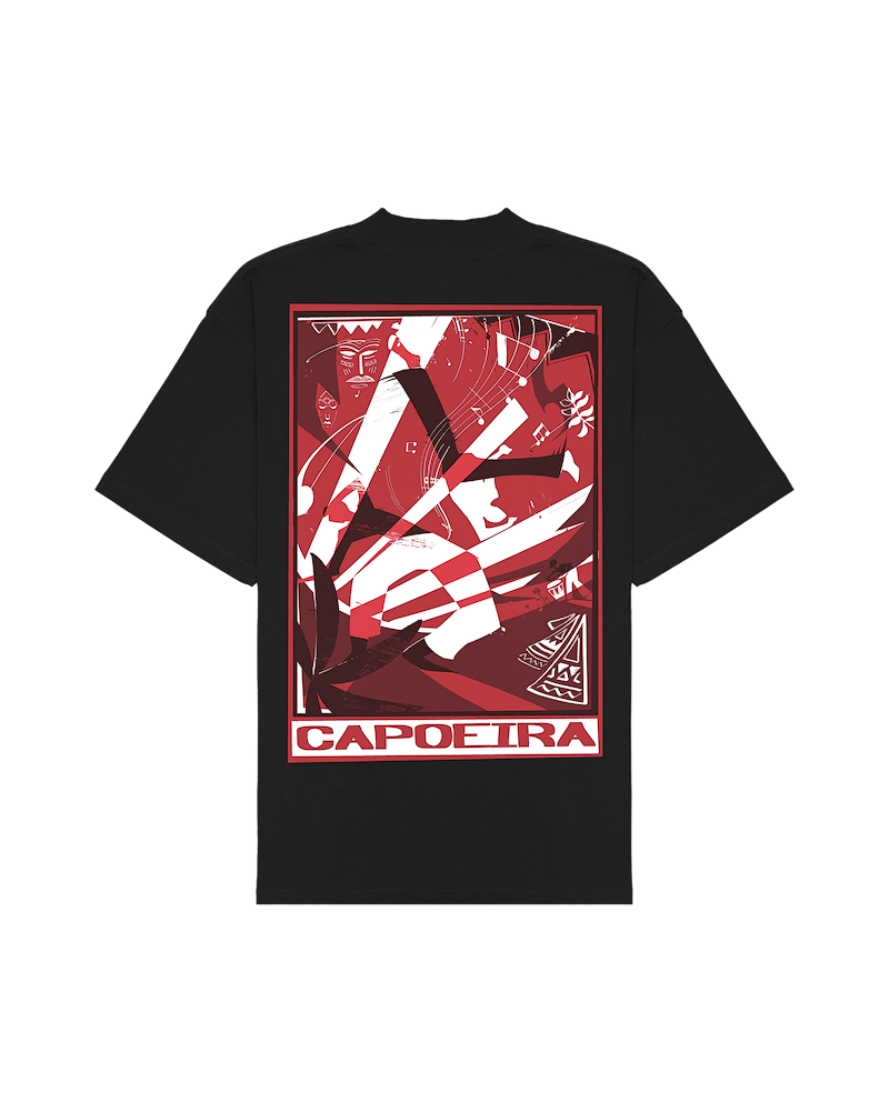 Ashluxe Capoeira Graphic T-shirt Black