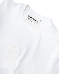 Ashluxe Emblem White Sweatshirt