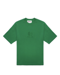 Ashluxe Embroidered Emblem Green T-Shirt