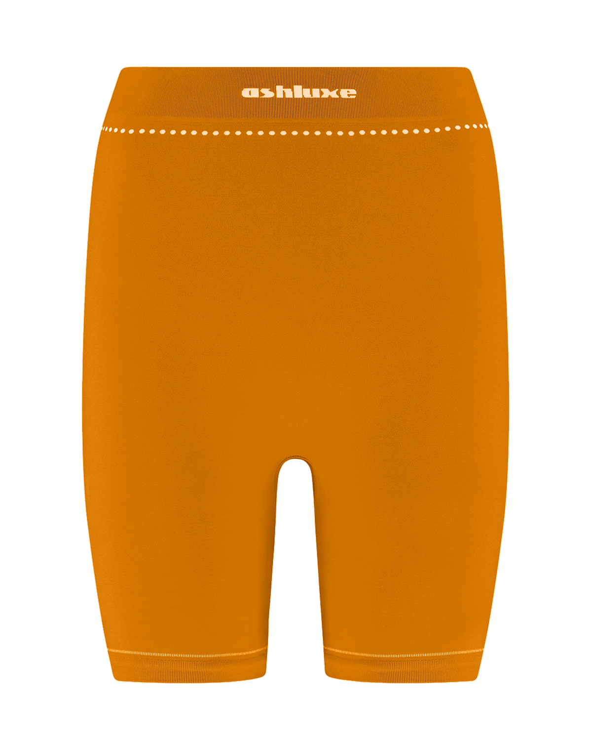 Ashluxe Female Active Biker Shorts - Orange