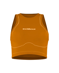 Ashluxe Female Active Top  Orange