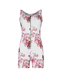 Ashluxe Female Bodysuit Pink Flower Aop