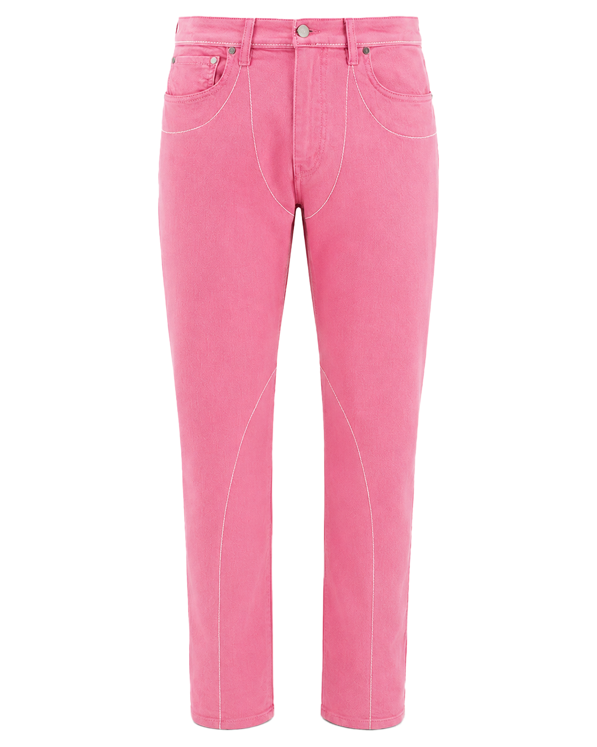 Ashluxe Female Denim Slimfit Pants 5Pockets - Pink