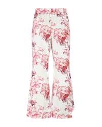 Ashluxe Female Printed Track Pant Pink Flower Aop