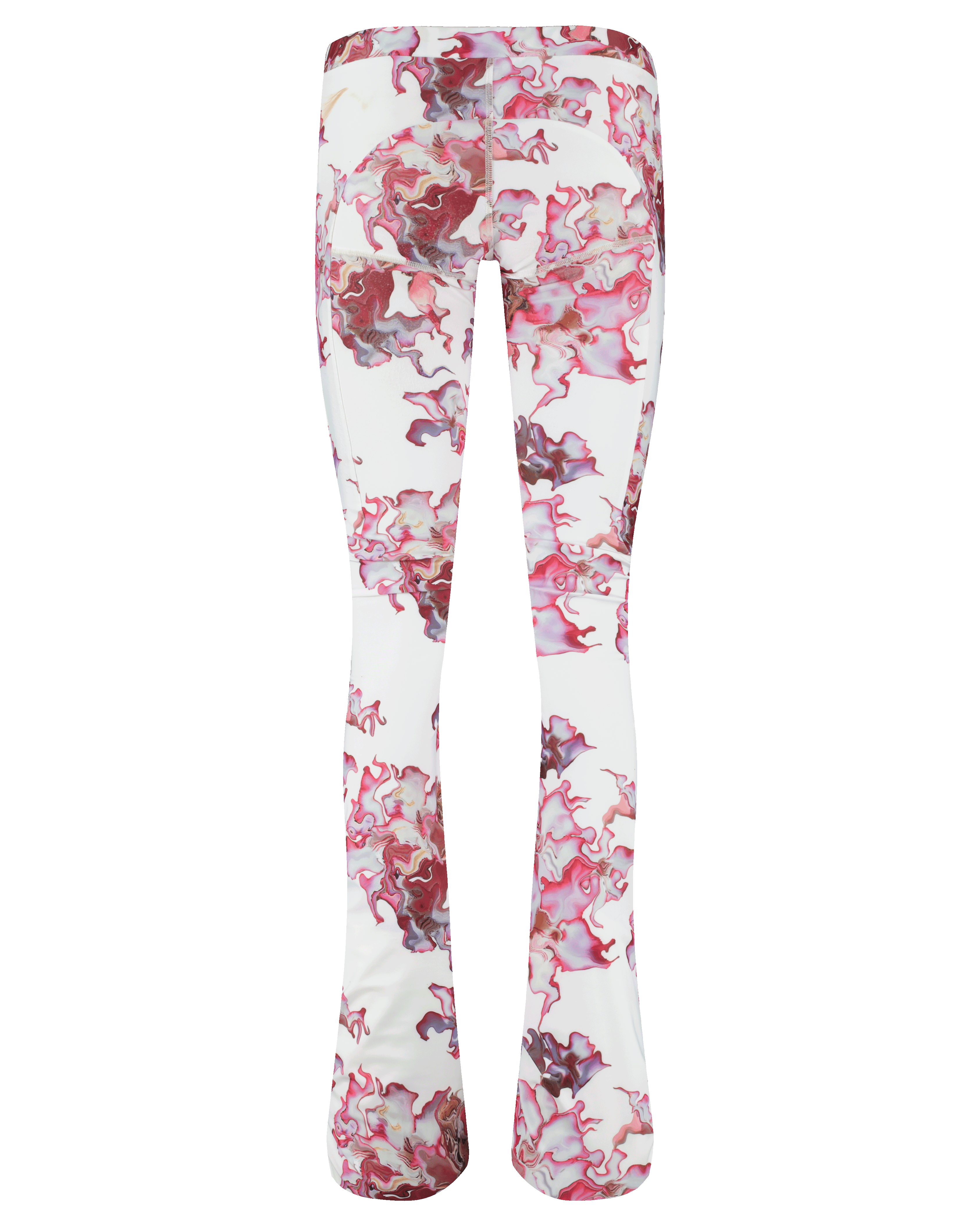 Ashluxe Female Printed Track Pant Pink Flower Aop