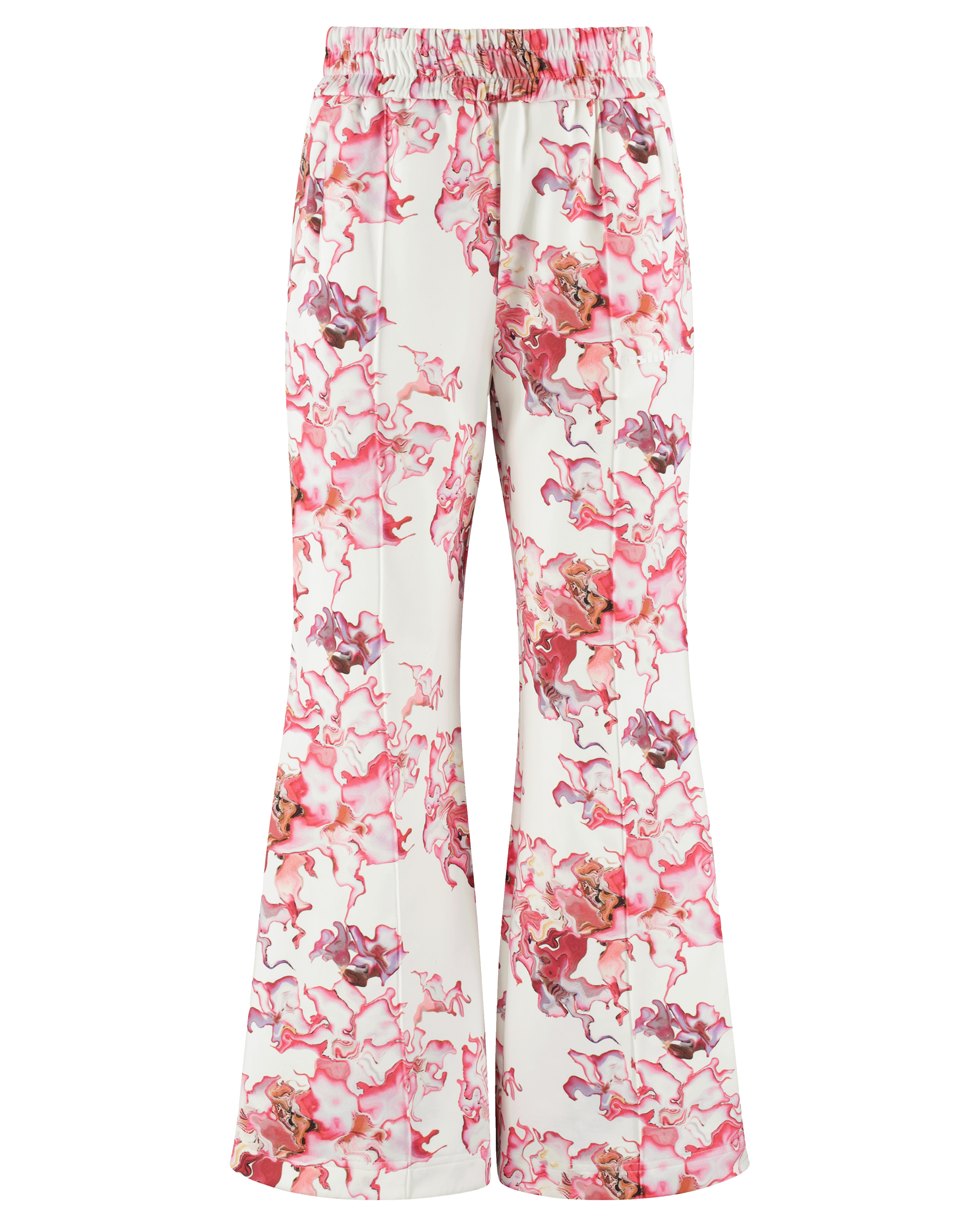Ashluxe Female Printed Track Pant Pink Flower Aop
