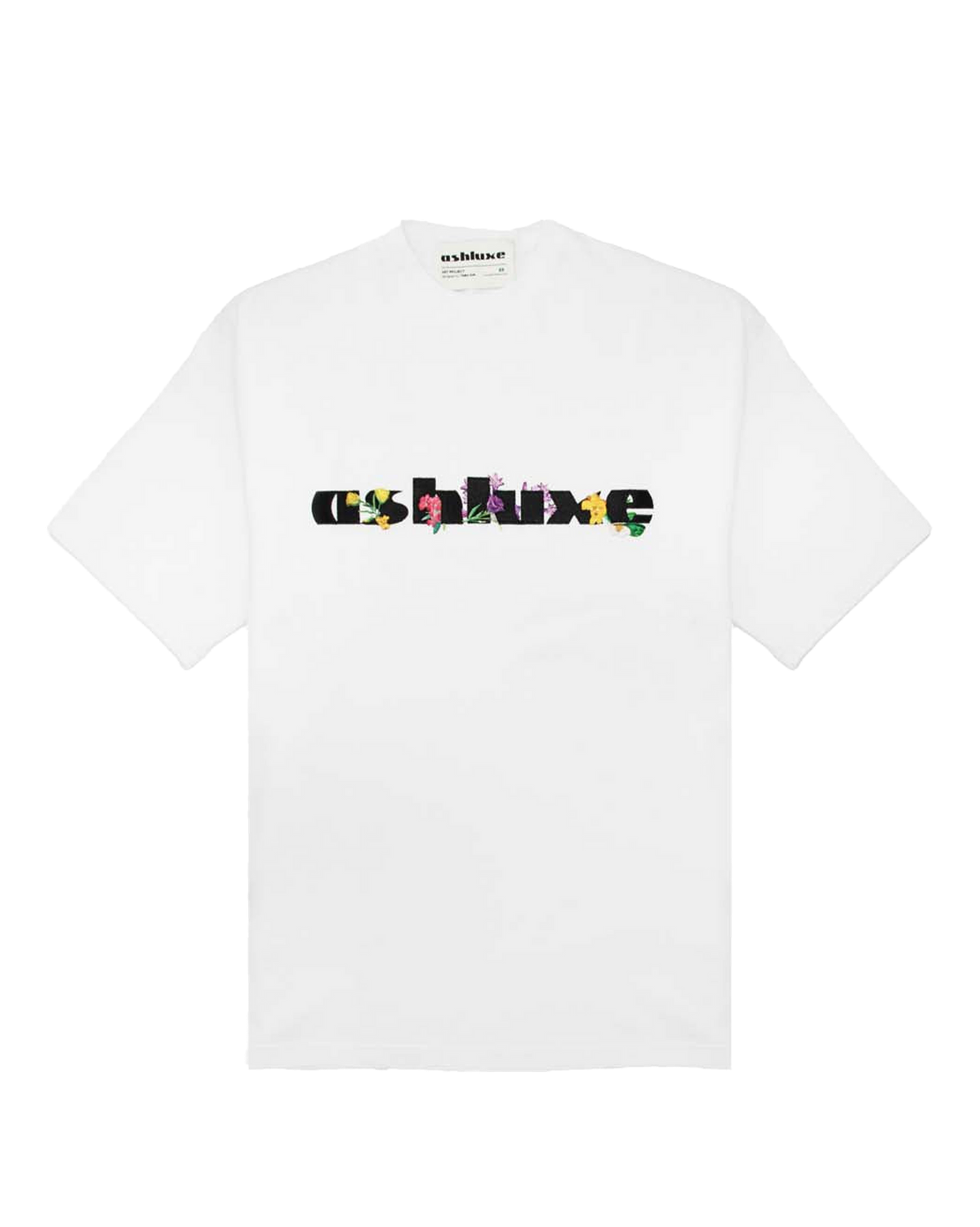 ASHLUXE Garden Logo T-Shirt White