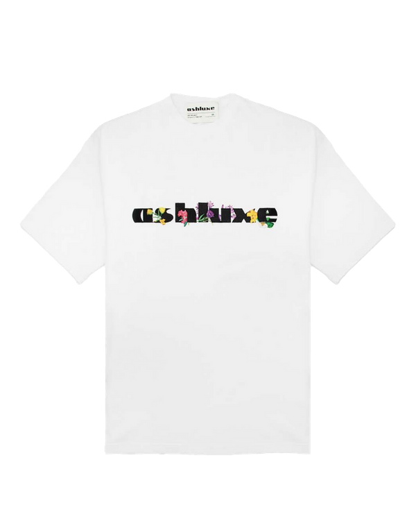 ASHLUXE Garden Logo T-Shirt White