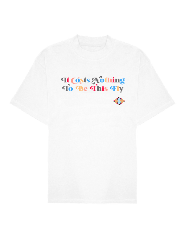 Ashluxe Graphics Print T-shirt White