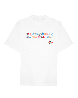 Ashluxe Graphics Print T-shirt White