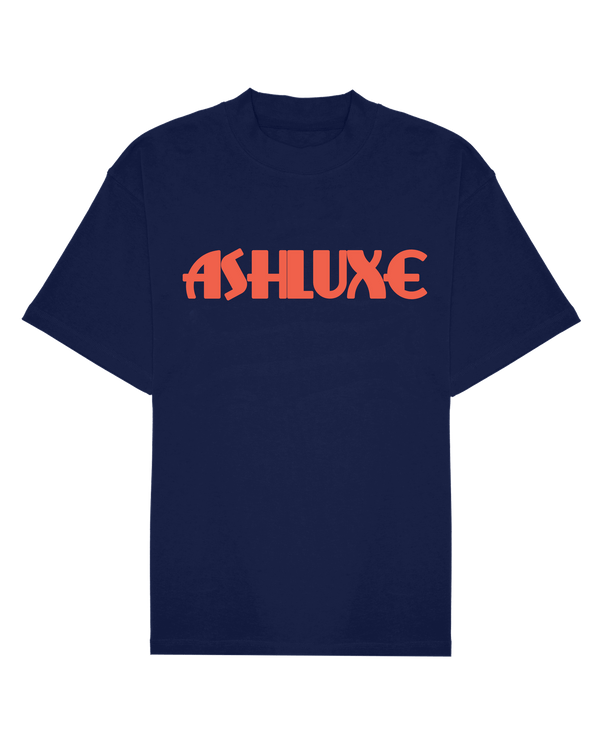 Ashluxe Neo Logo T-shirt Navy