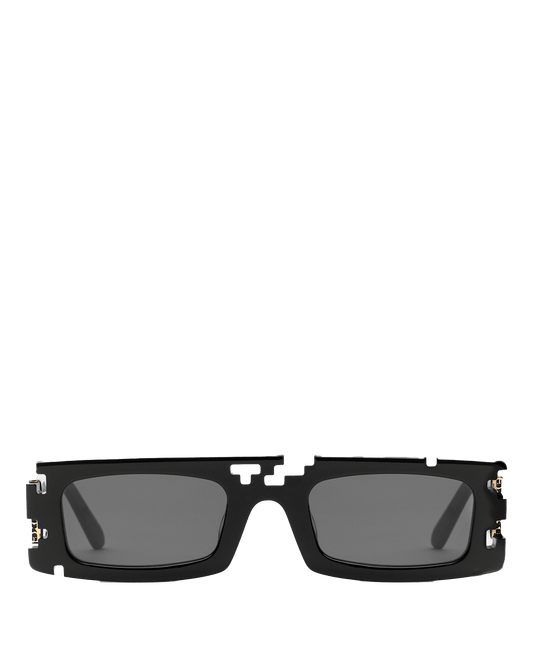 Ashluxe Pixel Cut Sunglasses Black