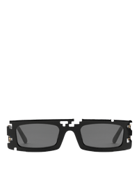 Ashluxe Pixel Cut Sunglasses Black