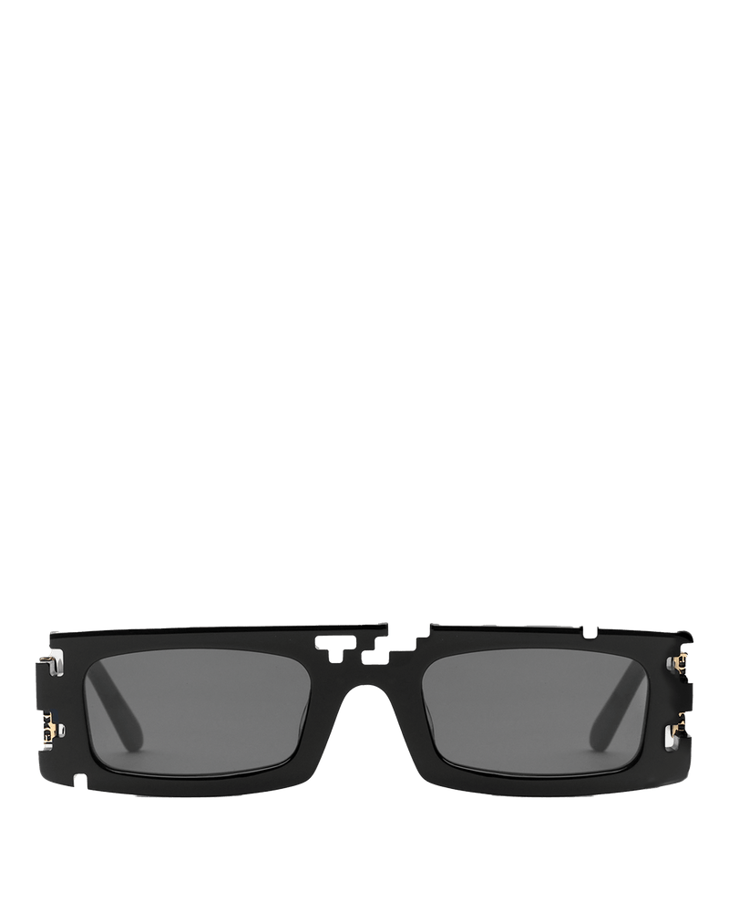 Ashluxe Pixel Cut Sunglasses Black